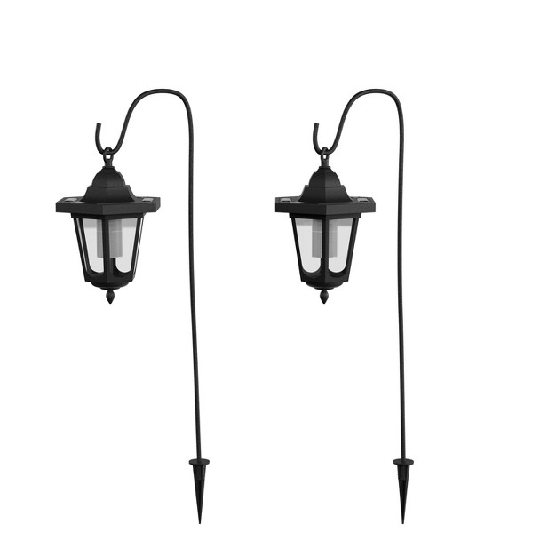 Outdoor Lighting With Hanging Hooks For Garden Path Landscape Patio Driveway Walkway Set Of 2 By Nature Spring