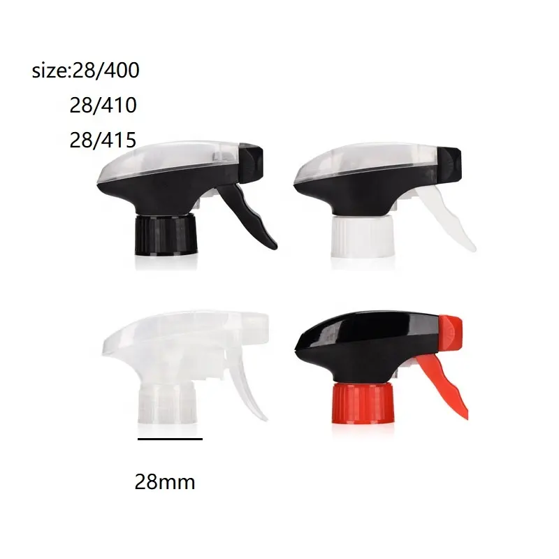 Chemical Resistance 28/400 28/410  Plastic Water Trigger Sprayer White Black Foam Trigger Sprayer