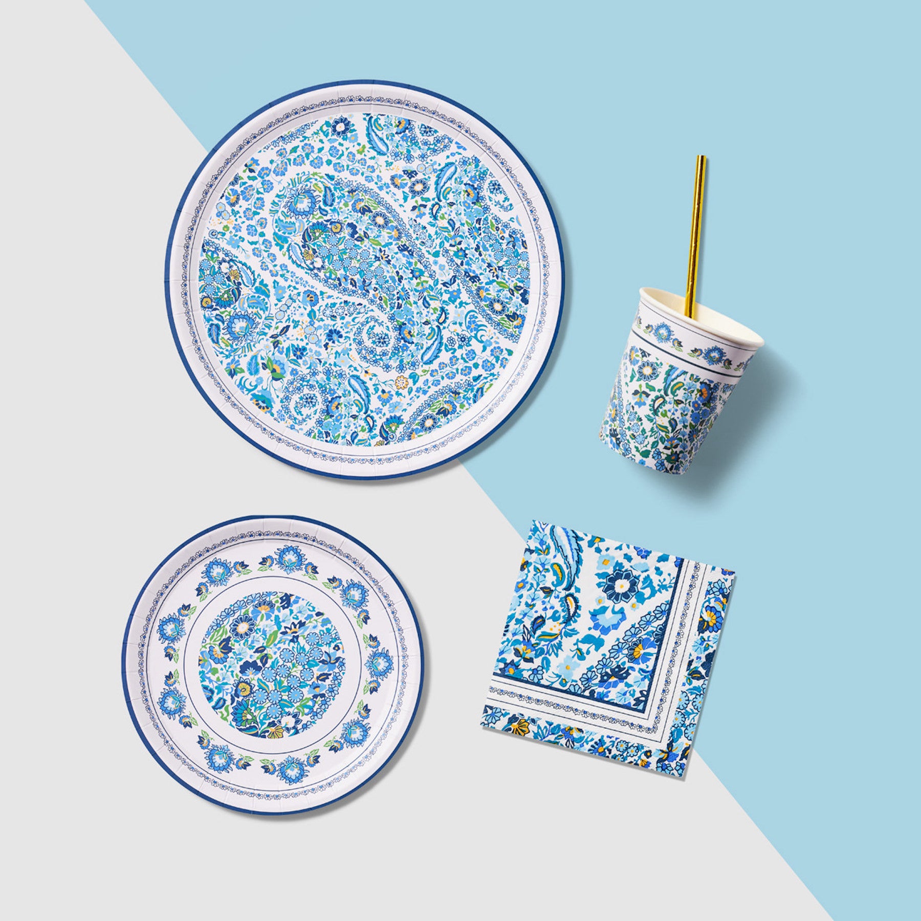 Small Paper Plates - Set of 10