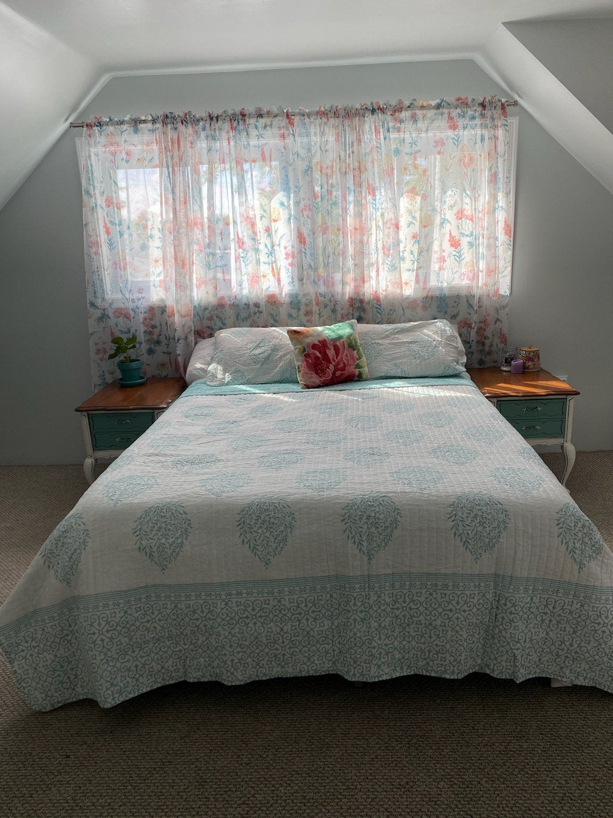 Teardrop Leaf Quilt 3 Piece Set