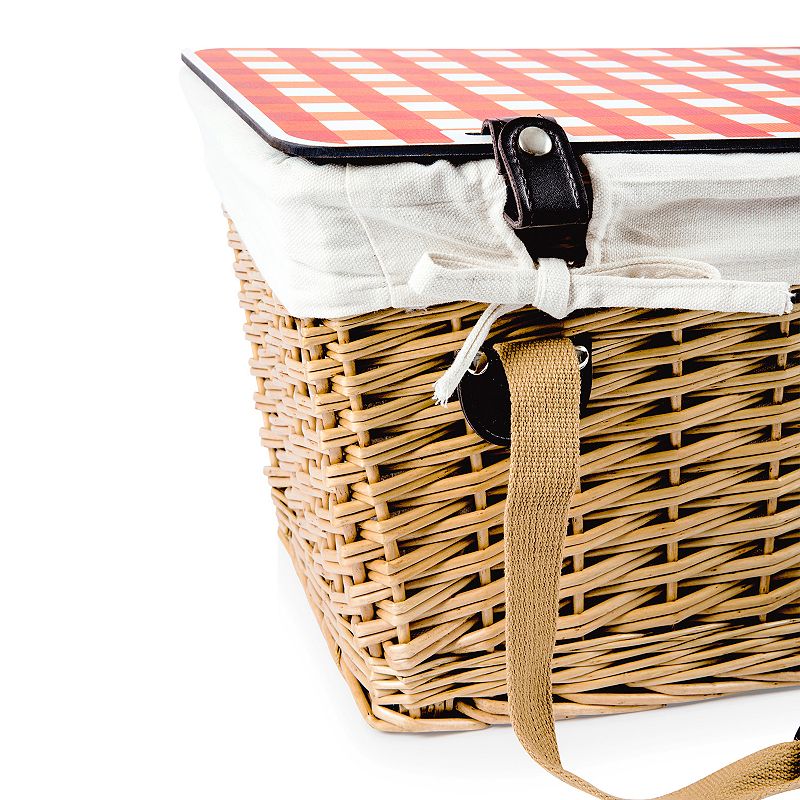 Picnic Time Canasta Wicker Basket