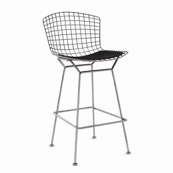 Wire Bar Stool & Pu Leather Cushion Bp8601-Cb