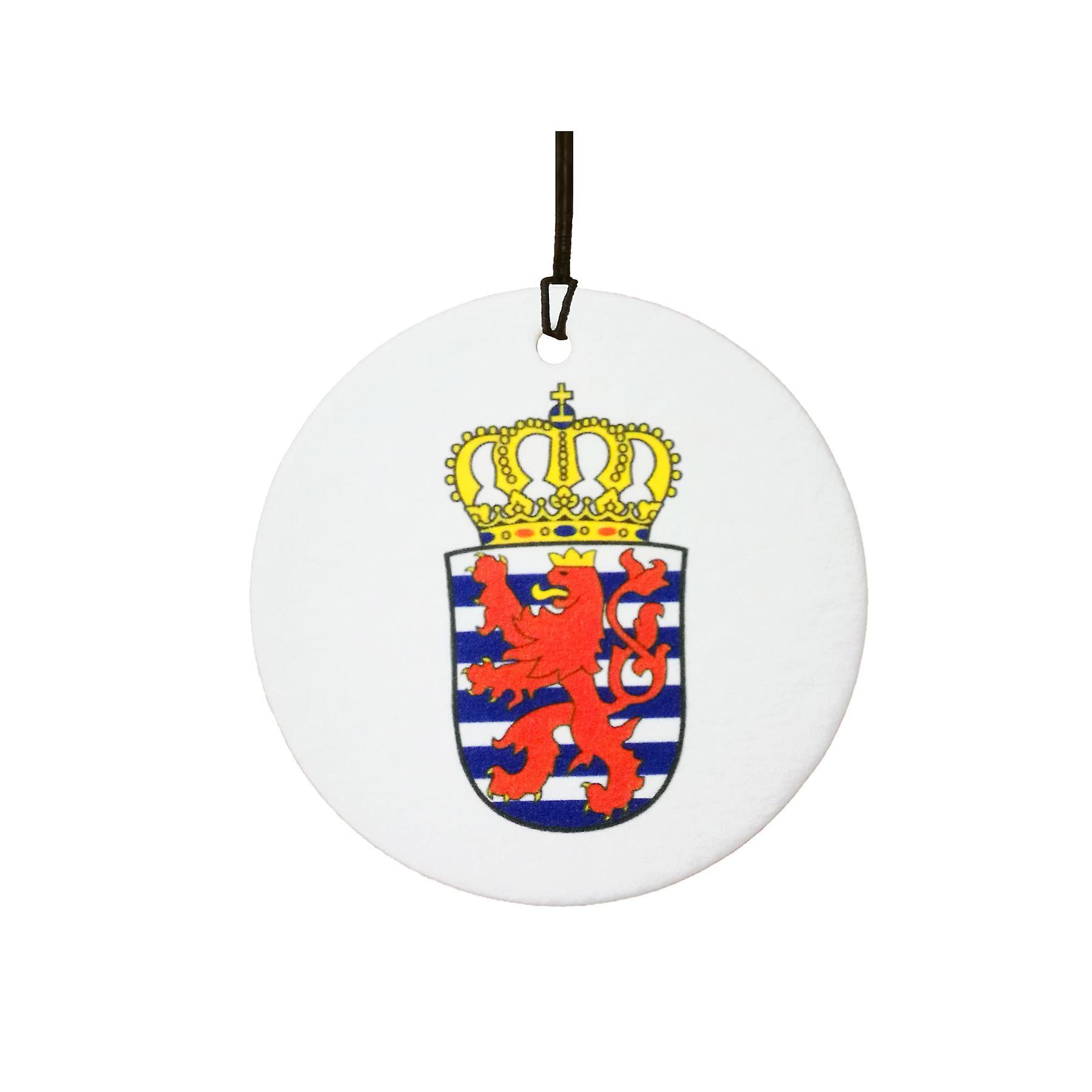 Luxembourg Coat Of Arms Car Air Freshener