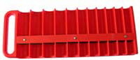 Lisle LS40900 1/2 22PC SOCKET HOLDER RED