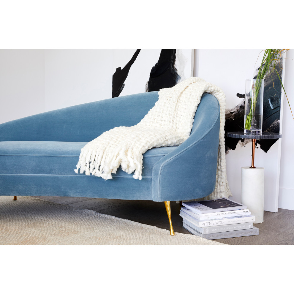 Abigail Chaise   Midcentury   Indoor Chaise Lounge Chairs   by PARMA HOME  Houzz