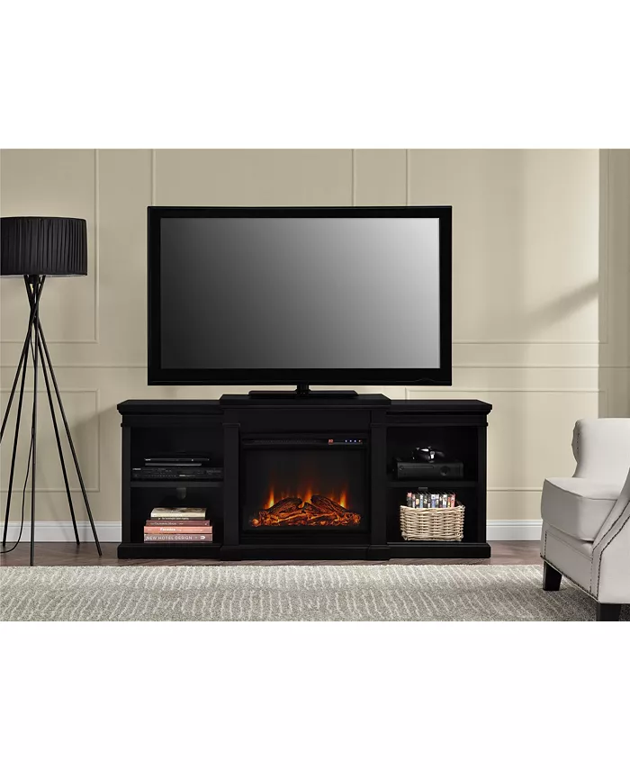 Ameriwood Home Manchester Electric Fireplace TV Stand For TVs Up To 70