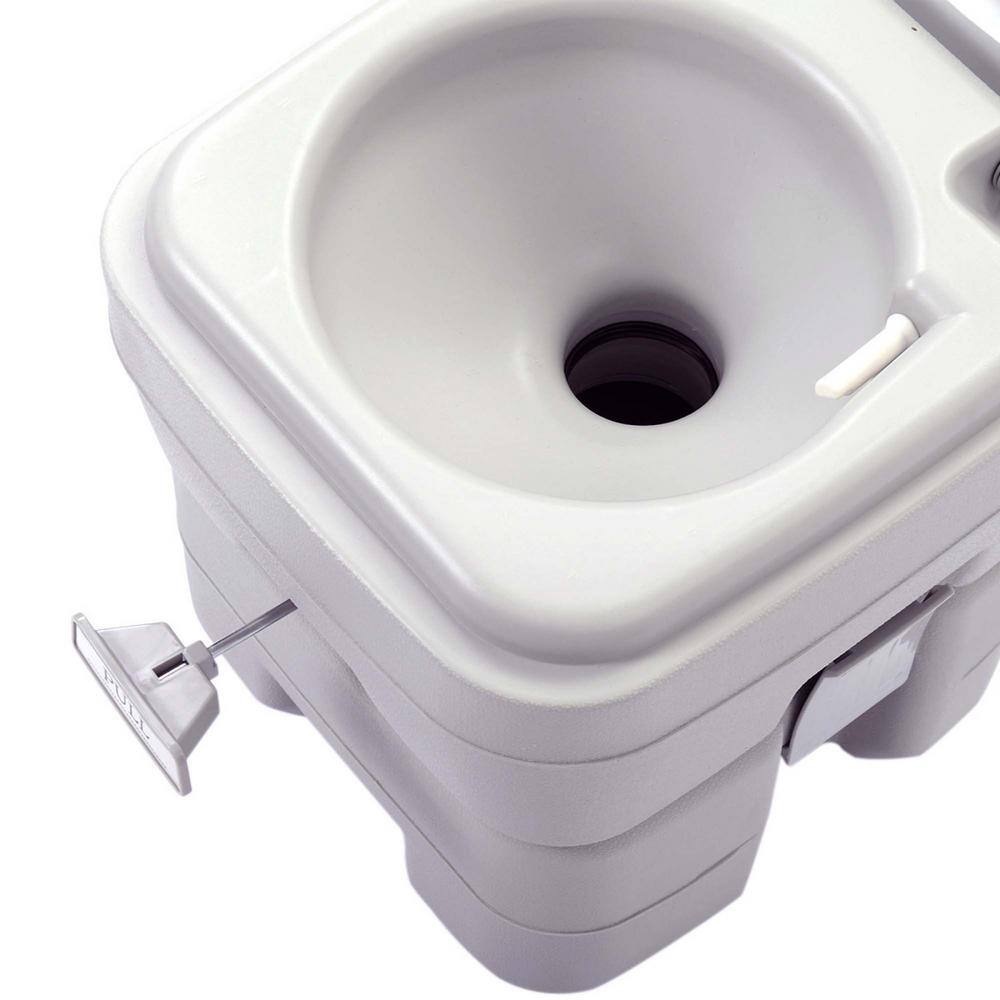 Whatseaso 1-piece 5.3 Gallons Per Flush and GPF Single Flush Square Toilet in. Green Seat Included AUN-110510889