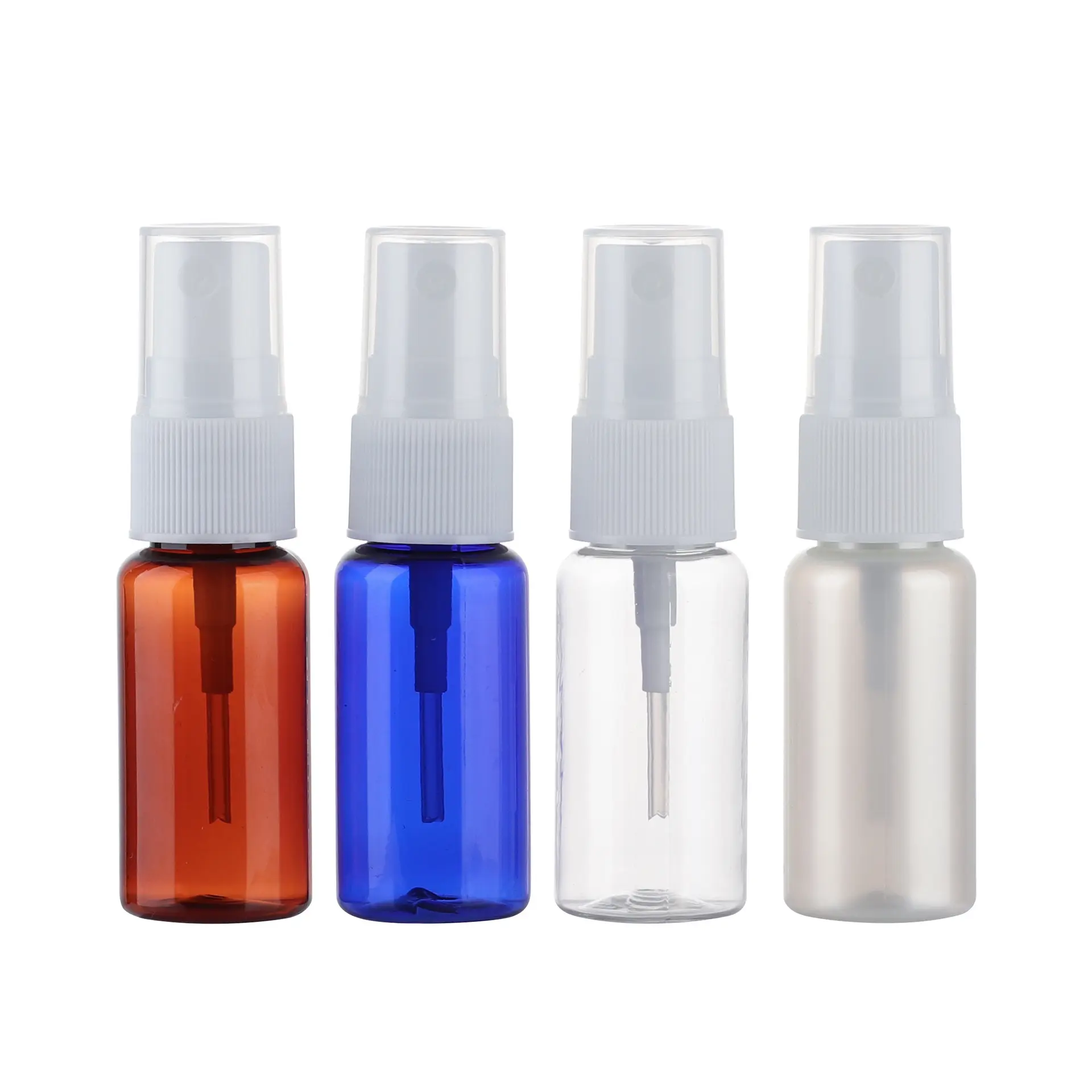 5ml 10ml 15ml Small Transparent Cosmetics Mist PET Sprayer Bottle Clear Plastic Bottles With Pump