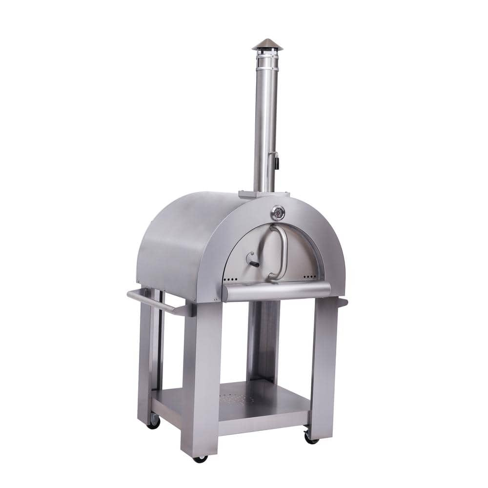 Thor Kitchen Wood Burning Outdoor Pizza Oven in Stainless Steel HPO01SS