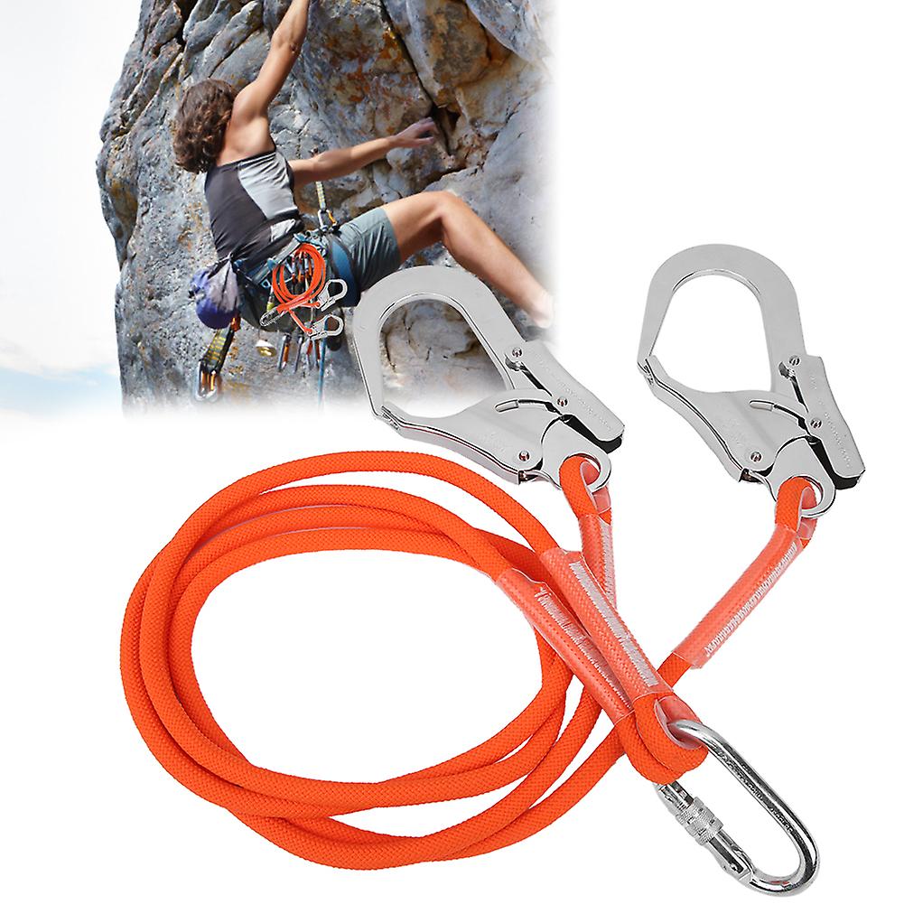 1.6m Aerial Work Safety Belt Rope Outdoor Construction Insurance Protective Lanyard