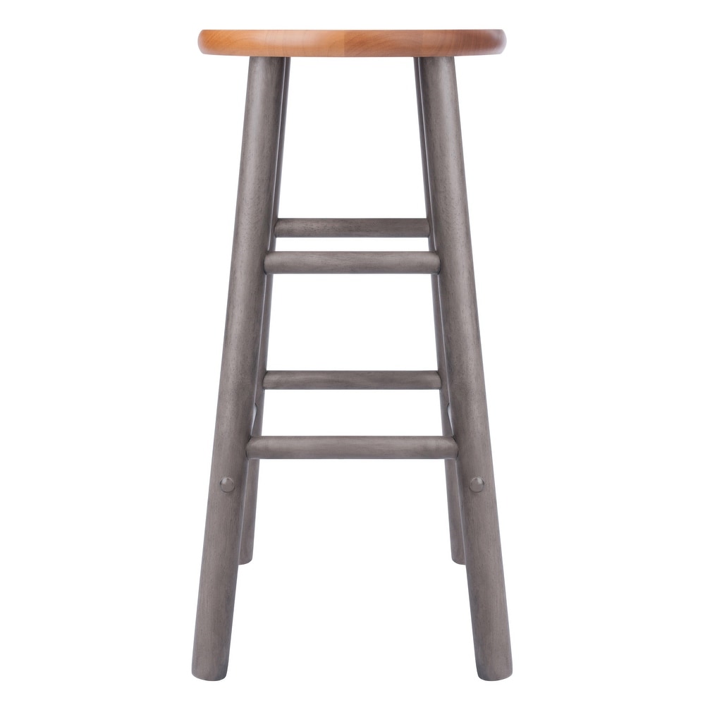 2 Pc Counter Stool Set   12.99 x 12.99 x 24.41 inches