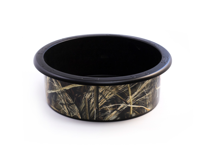 Camo Dog Bowl Green 5Qt