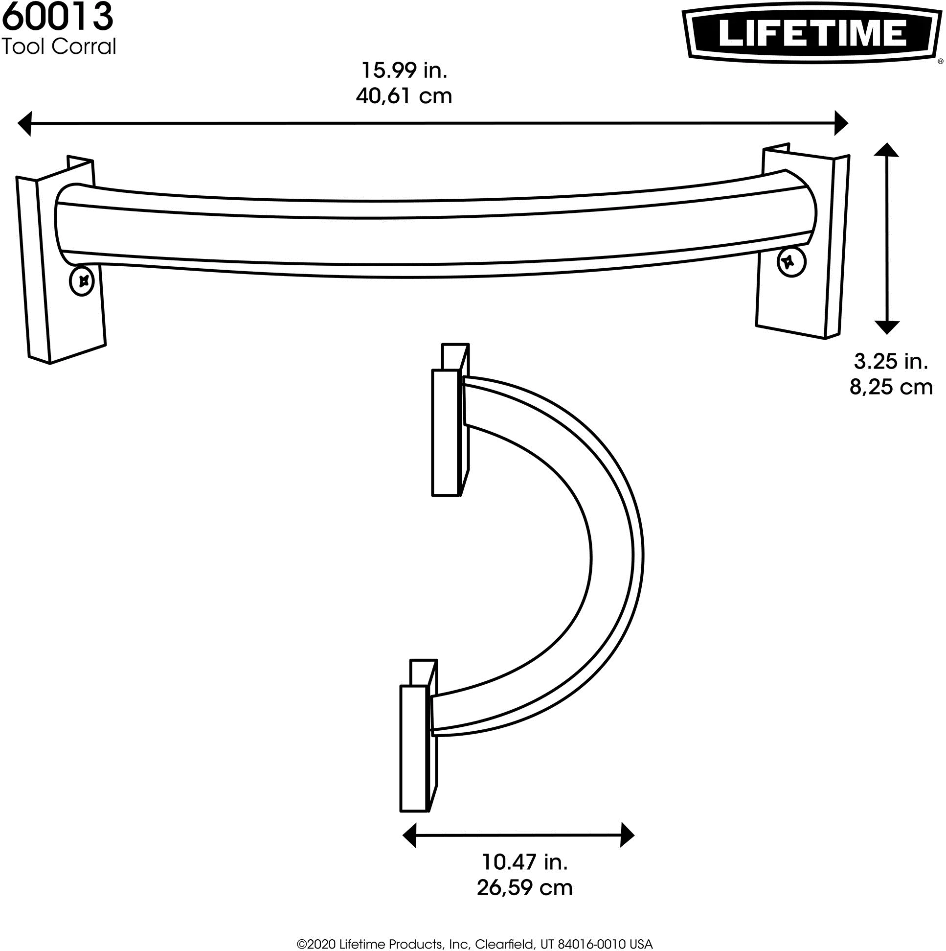 Lifetime Shed Tool Corral