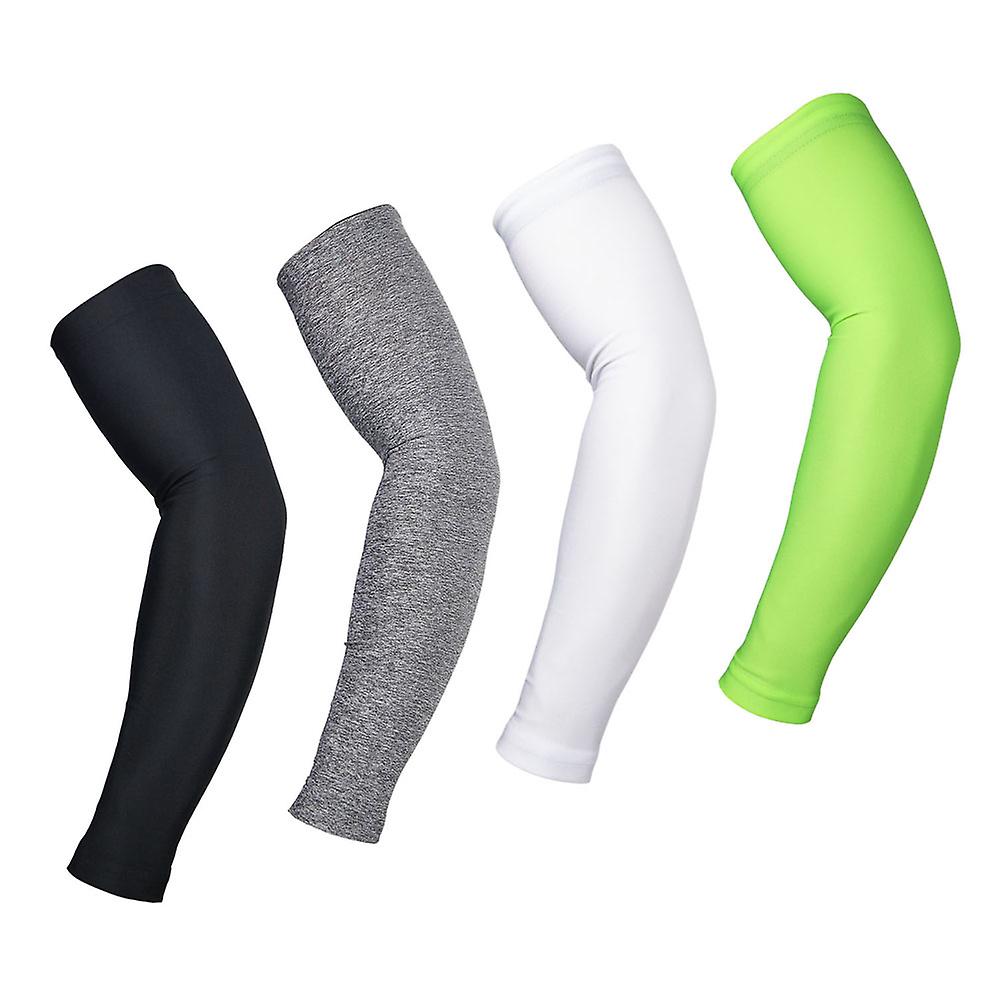 2pcs Bike Cycling Sun Uv Protection Arm Sleeves For Outdoor Games