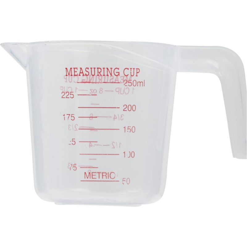 Smart Savers Measuring Cup 1 Cup White (Pack of 12)