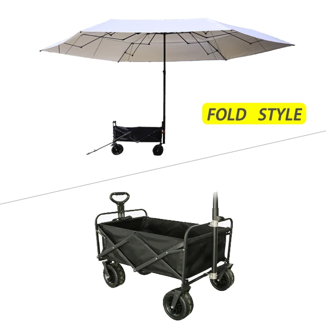 Tent with shading umbrella Folding outdoors tents for camper Oxford camp for canopy  waterproof sunshade and windproof