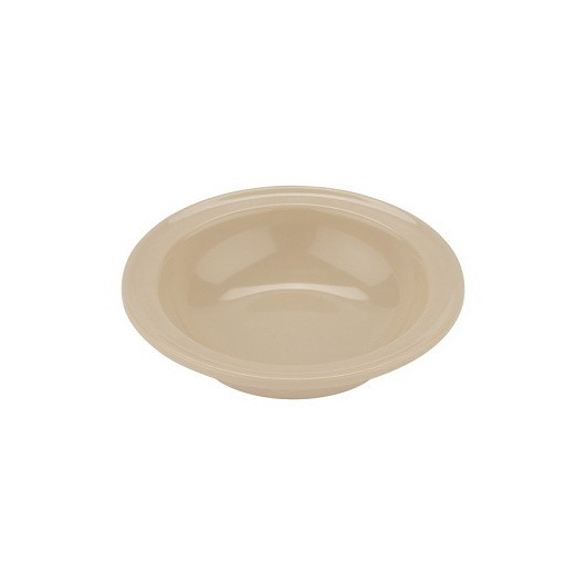 G.E.T. Enterprises Supermel Rimmed Deep Tan Bowl  ...