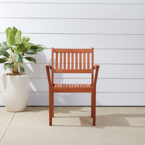 Malibu Outdoor Garden Stacking Armchair (Set of 2)...