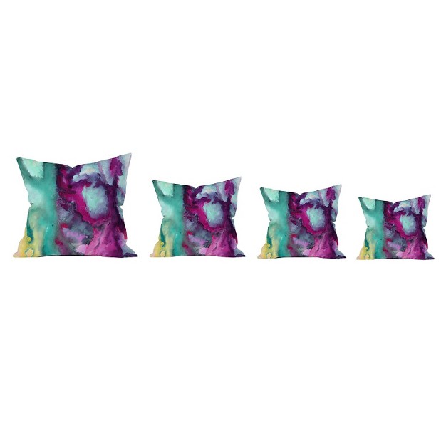 Purple Jacqueline Maldonado Armor Throw Pillow 20 quot x20 quot Deny Designs