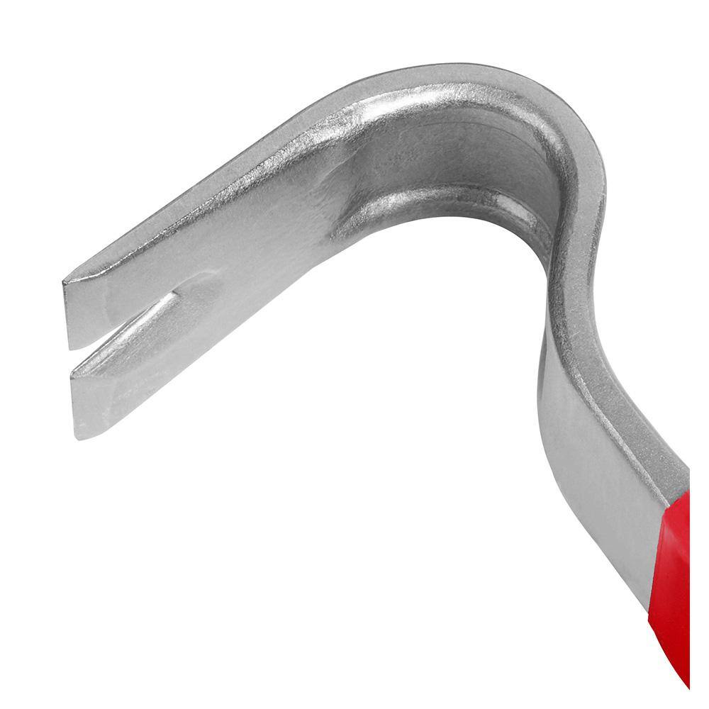 MW 19 oz. Smooth Face PolyFiberglass Handle Hammer with 15 in. Pry Bar 48-22-9316-48-22-9035