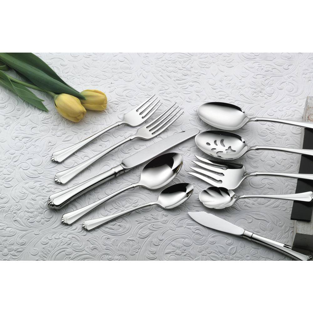 Oneida Juilliard 1810 Stainless Steel TablespoonServing Spoons (Set of 12) 2273STBF