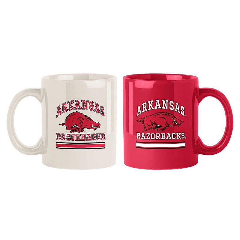 Arkansas Razorbacks 15oz. Color Mug 2-Pack Set