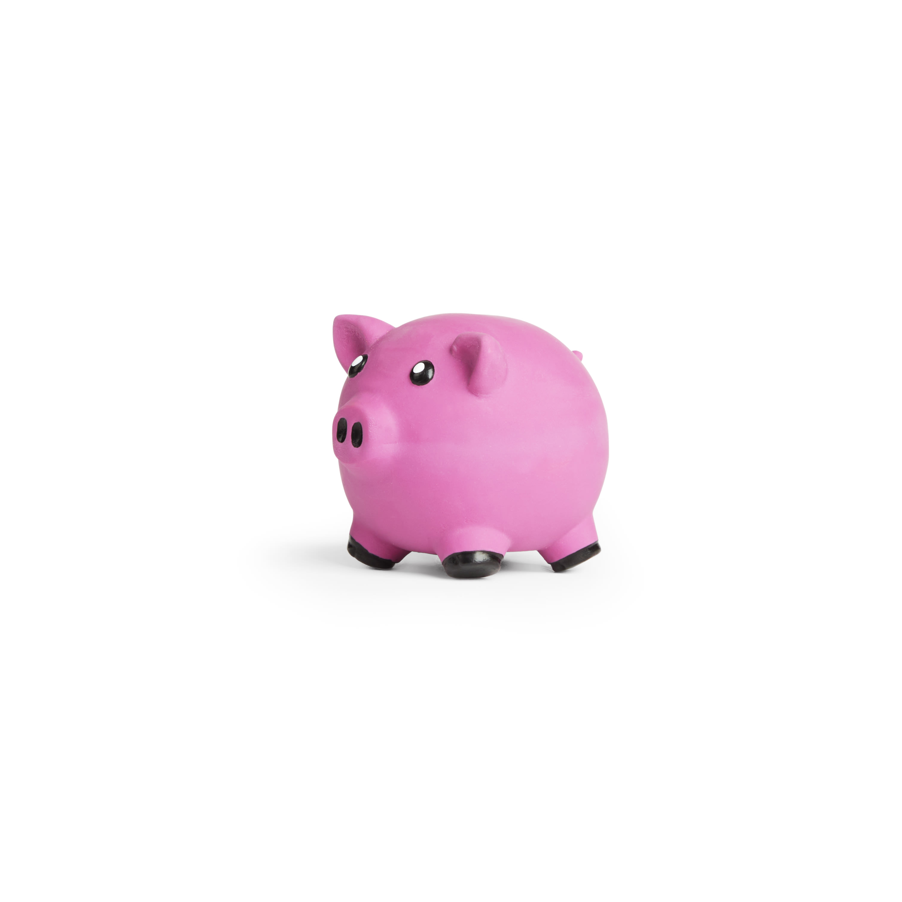 Leaps  Bounds Latex Pig Dog Toy， X-Small