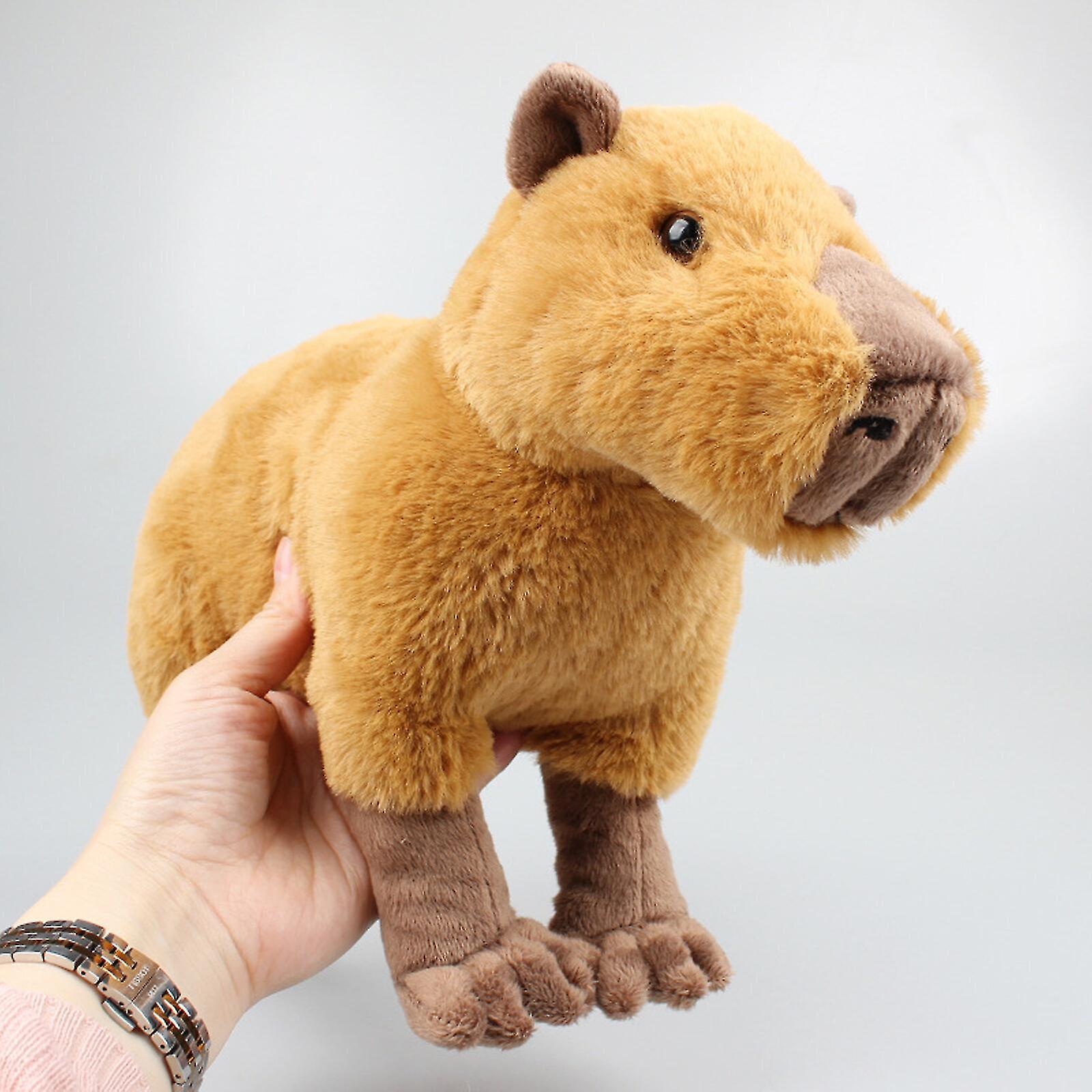 30cm Capybara Plush Toy， Realistic Capybara Stuffed Animal， Lifelike Rodent Capybara Plush Toys