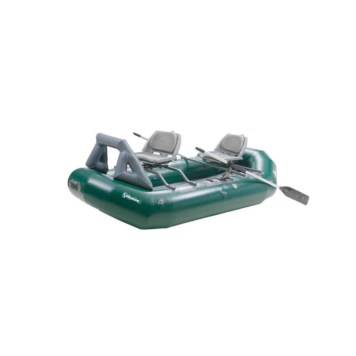 Outcast OSG Striker Fishing Raft  Dark Green