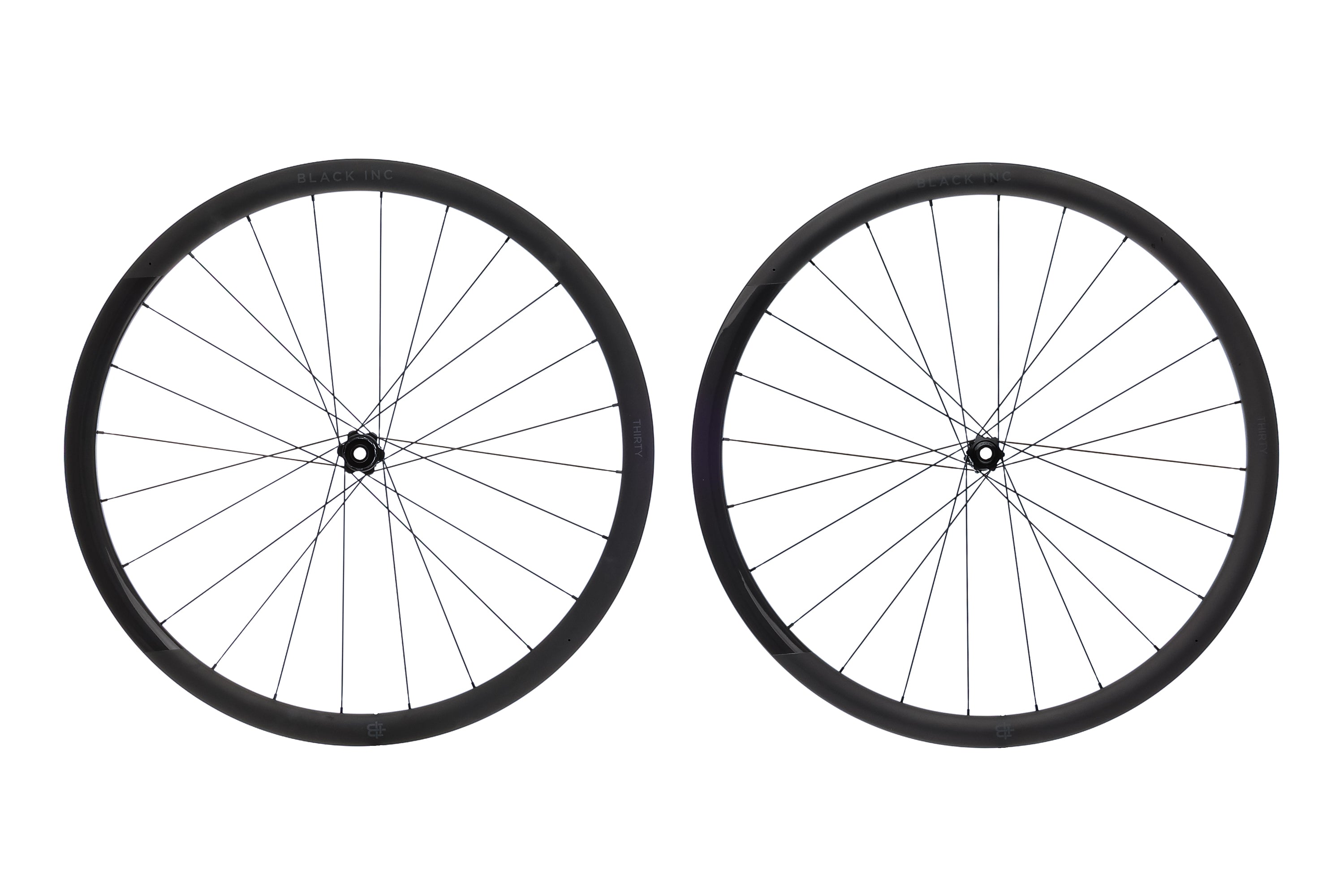 Black Inc Thirty Disc Carbon Tubular 700c Wheelset