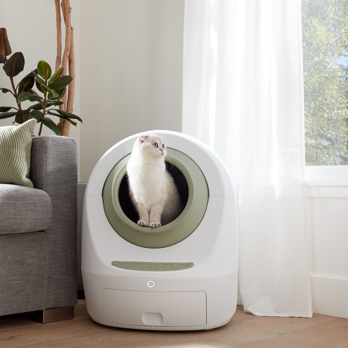 Smarty Pear Leo's Loo Too WiFi Enabled Automatic Self-Cleaning Cat Litter Box Variety Pack