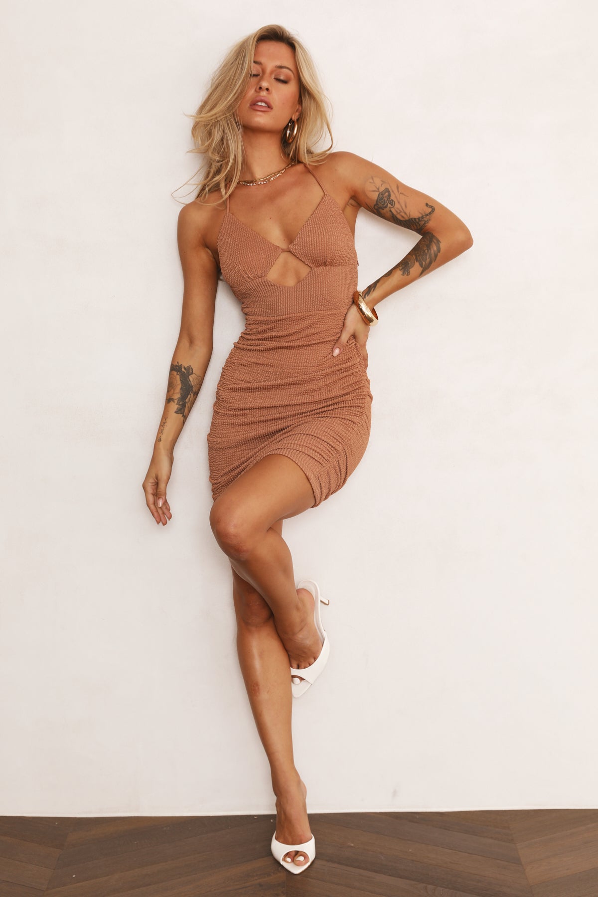 Desert Sights Dress Brown