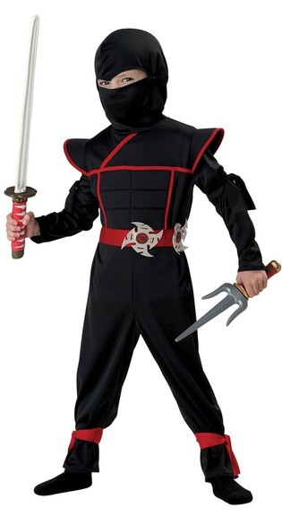 California Costumes CCC 00228L Stealth Ninja Warri...