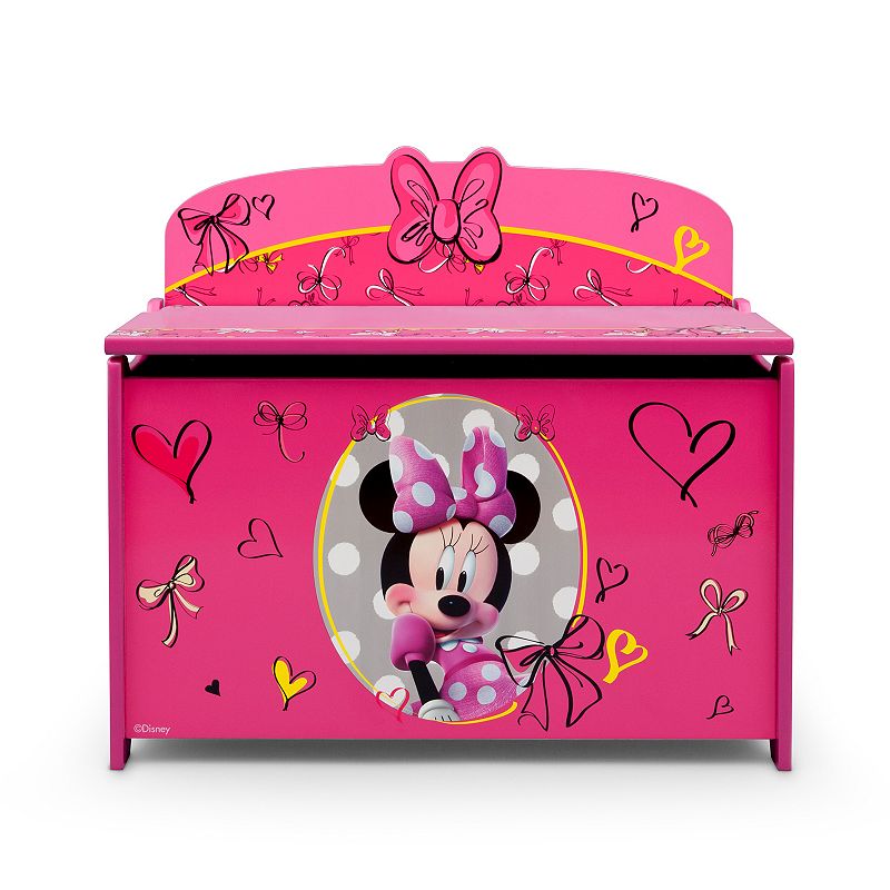 Disney's Minnie Mouse Deluxe Toy Box by Delta Children