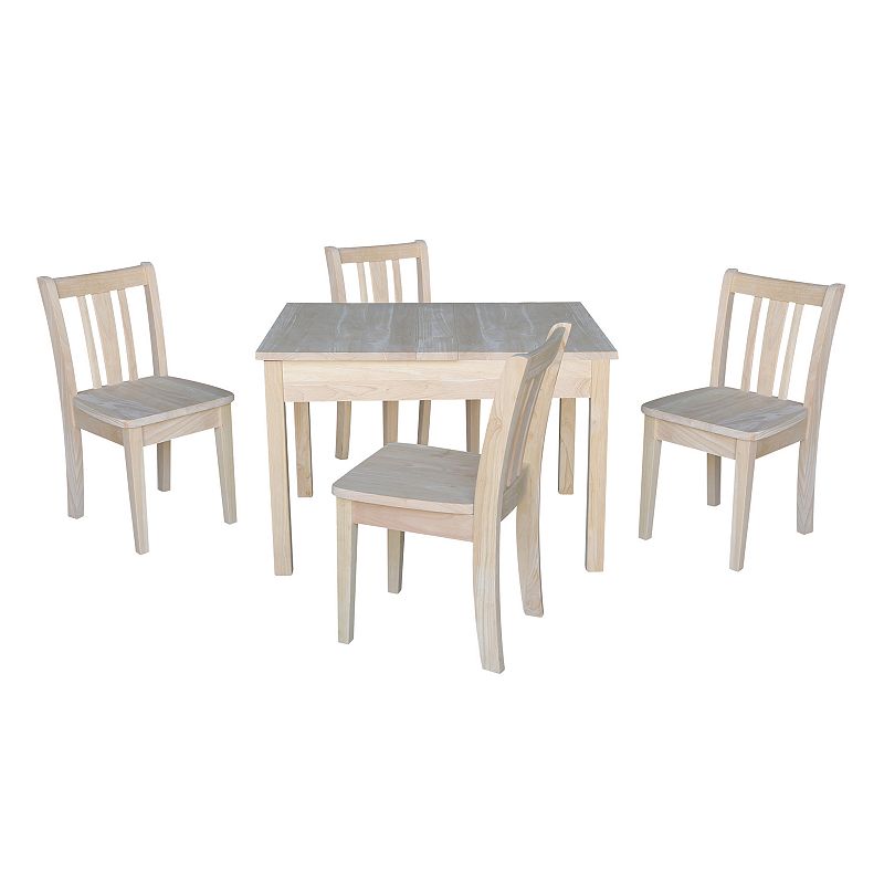 International Concepts San Remo Juvenile Dining Table and Chair 5-pc. Set