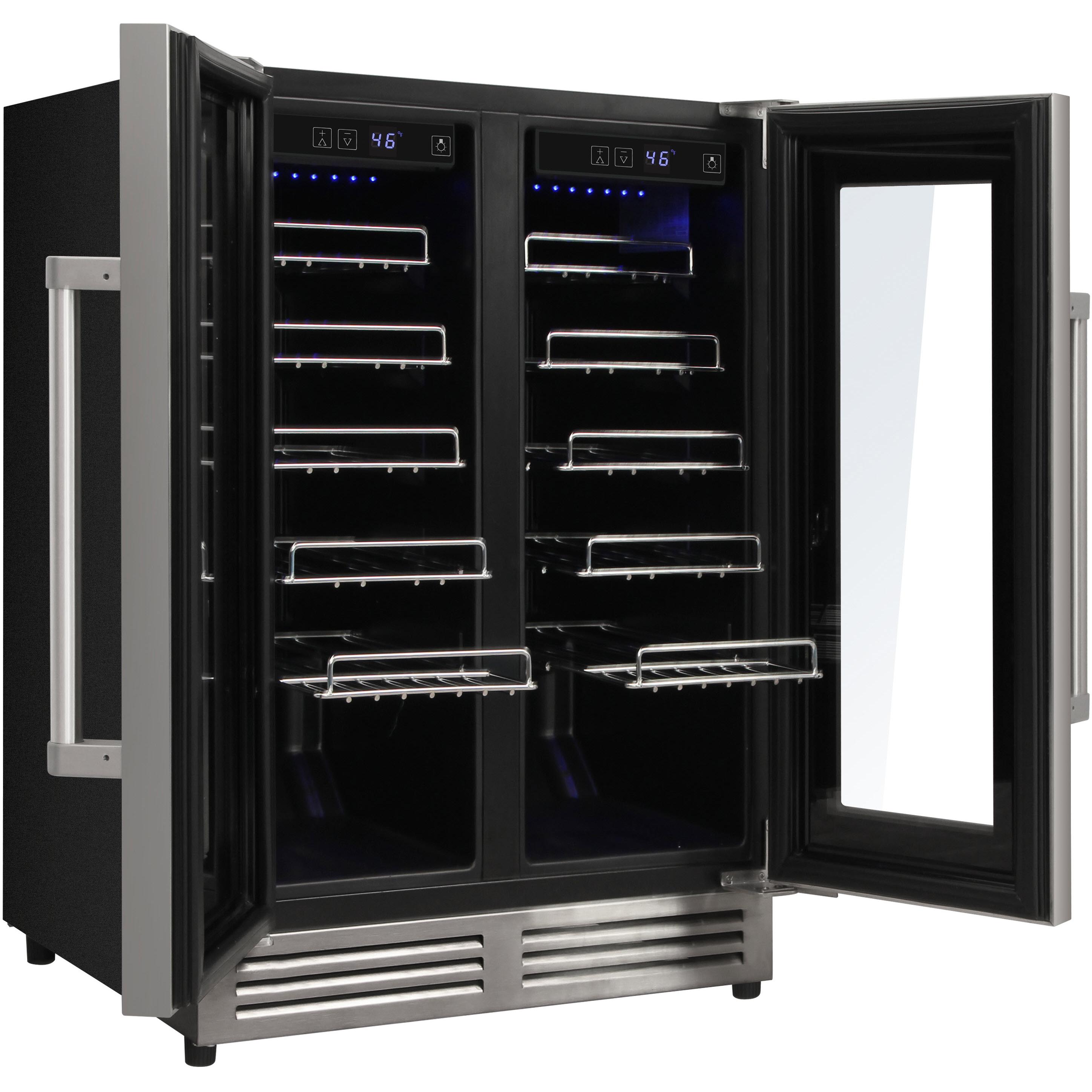 Thor Kitchen 42-Bottle Wine Cooler with 2 Temperature Zones TWC2402