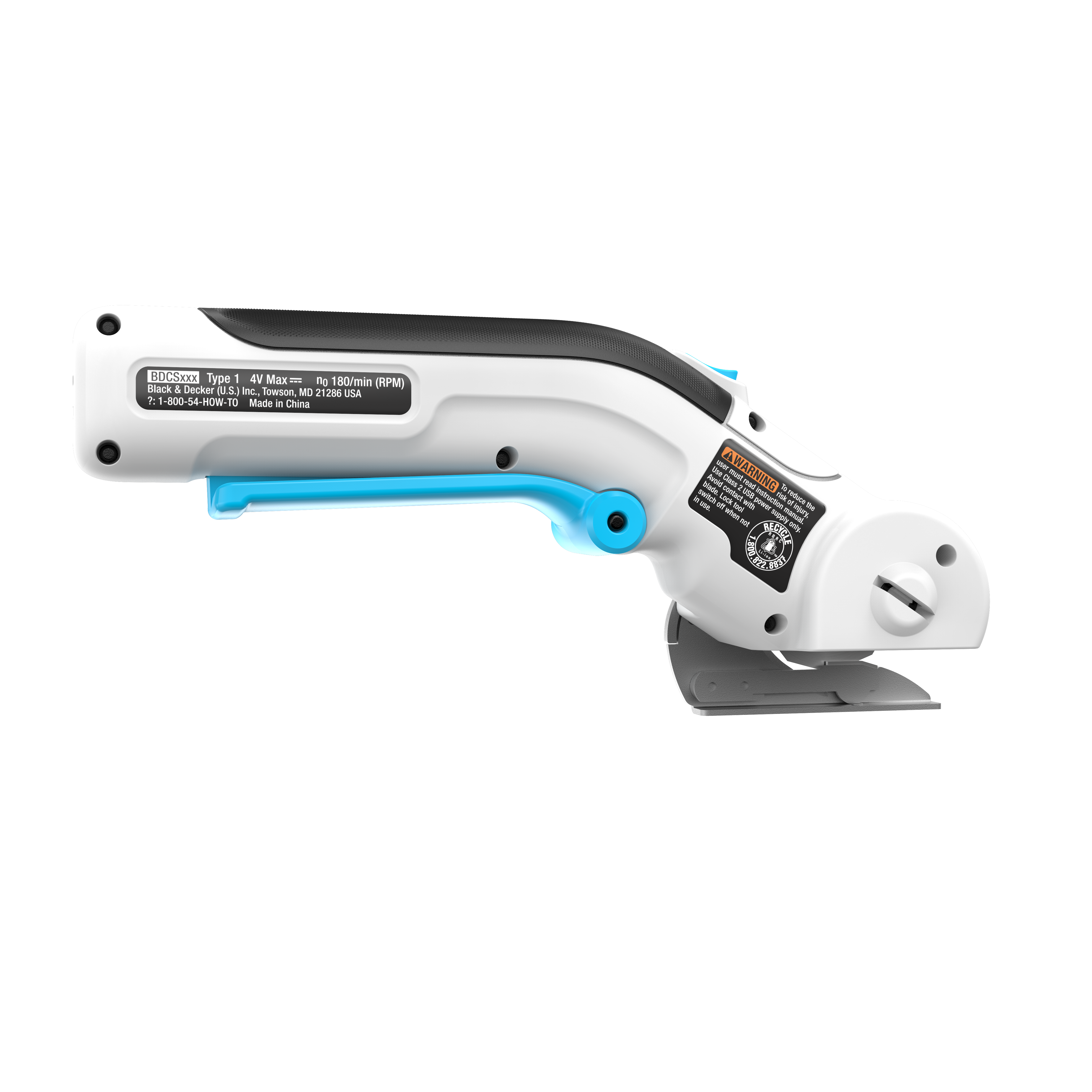 4V MAX* Cordless Rotary Cutter, USB Rechargeable