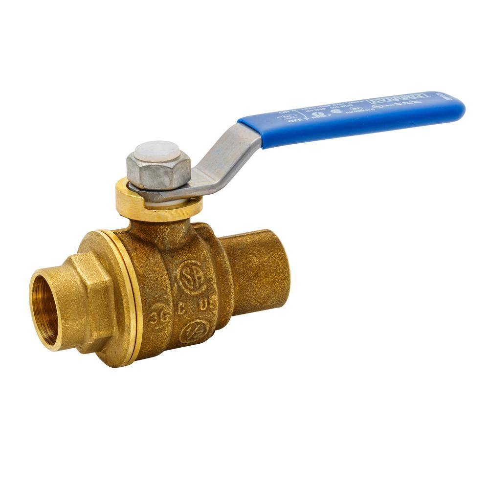 Everbilt 12 in. Brass C x C Full Port Ball Valve 107-453EB