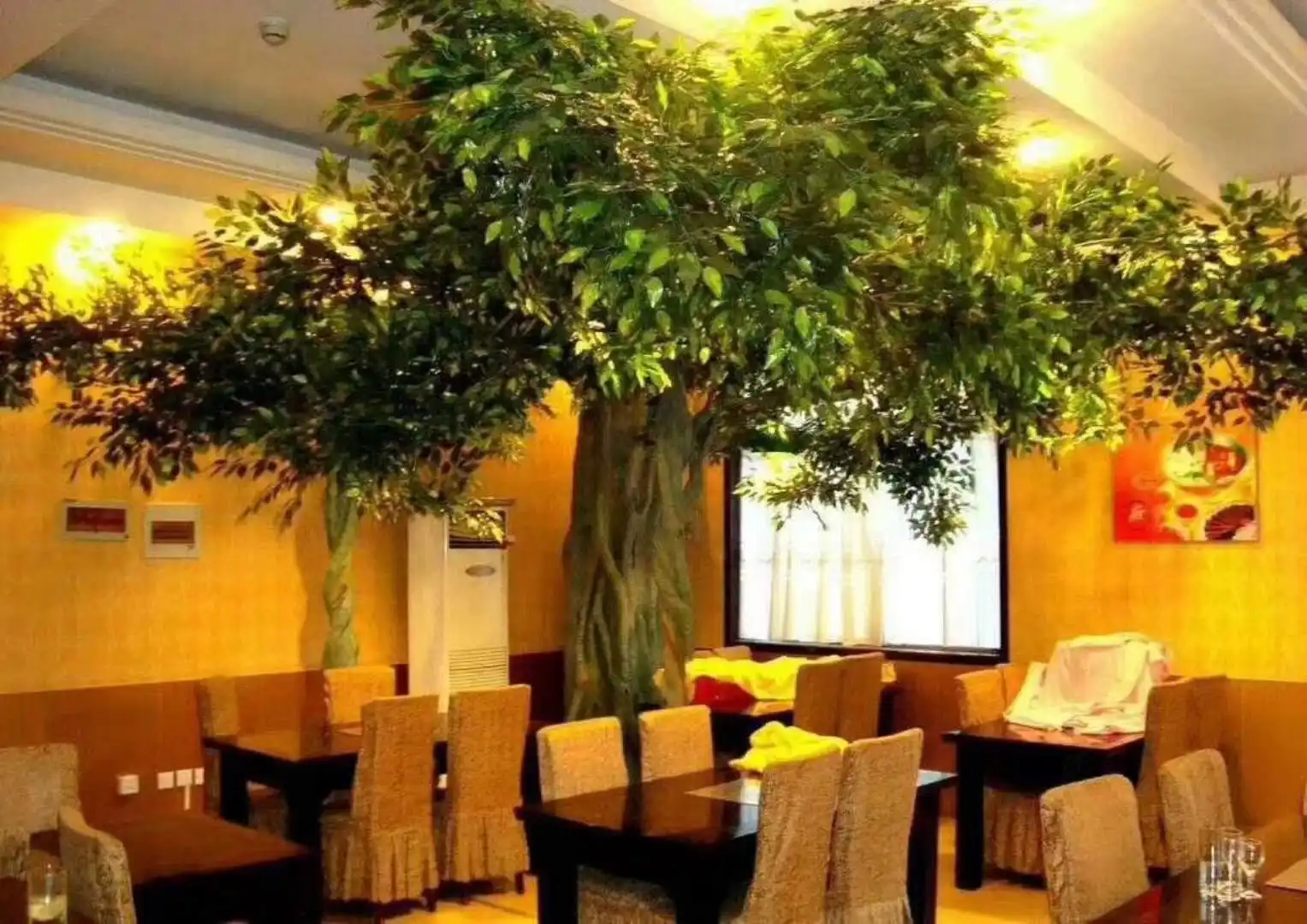 Chinese Supply 3m Faux Tree Artificial Ficus Tree for Outdoor Decoration