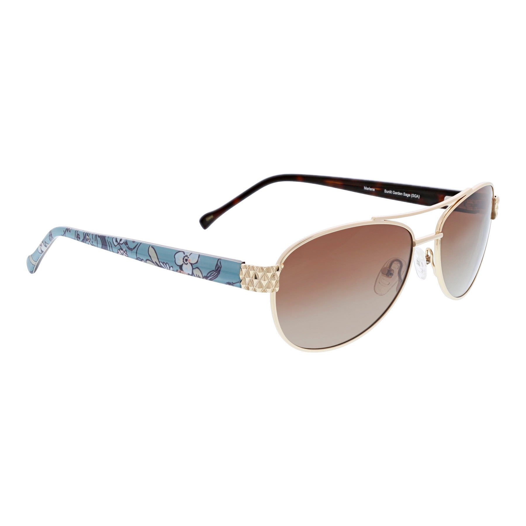 Marlene Polarized Aviator Sunglasses