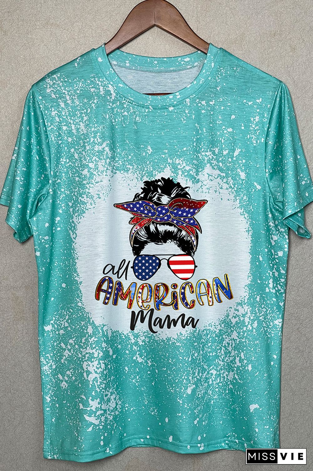 All American Mama Graphic Tee Wholesale