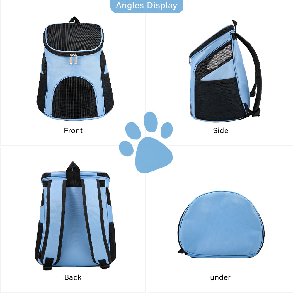 Portable for Cat for Carrier Bag Backpack Space Capsule Breathable Pet Traveler Knapsack for Puppies Bunny Travel Hiking, Red