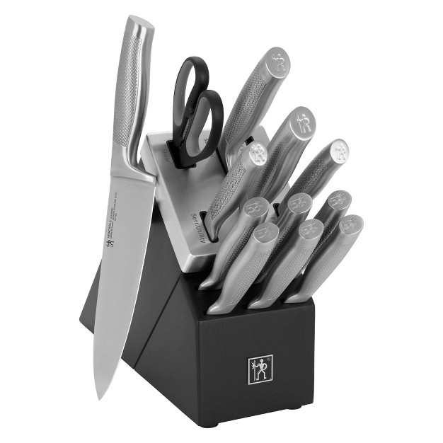 Henckels Diamond 13 pc Self sharpening Knife Block Set