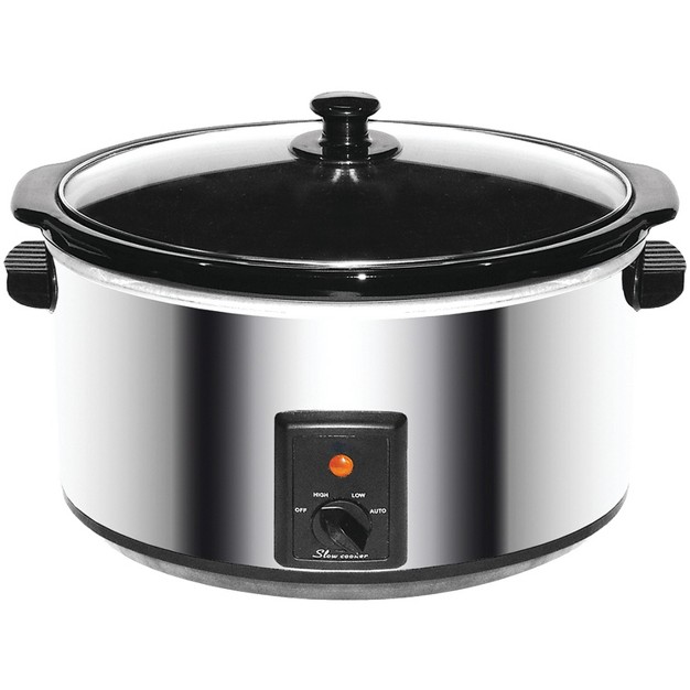 Brentwood 8 qt 360 watt Stainless Steel Slow Cooker