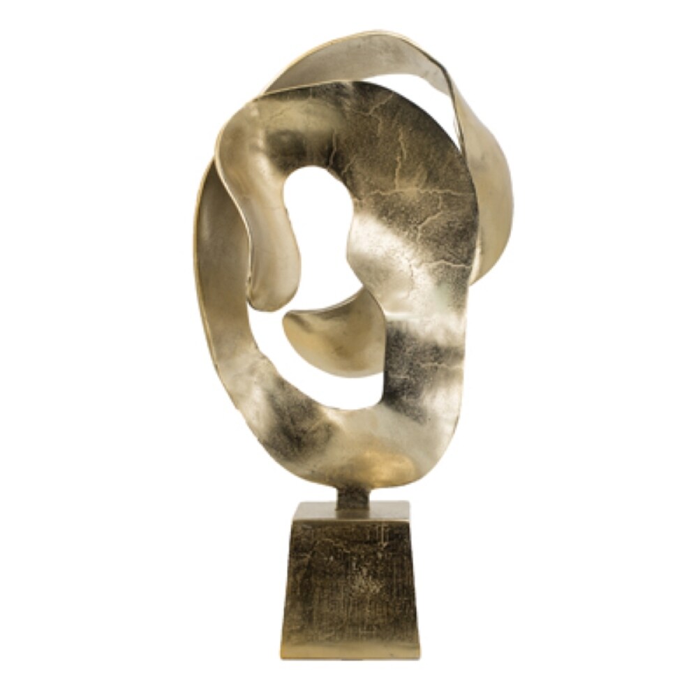 Abstract Sculpture on Pedestal Base   28.25\