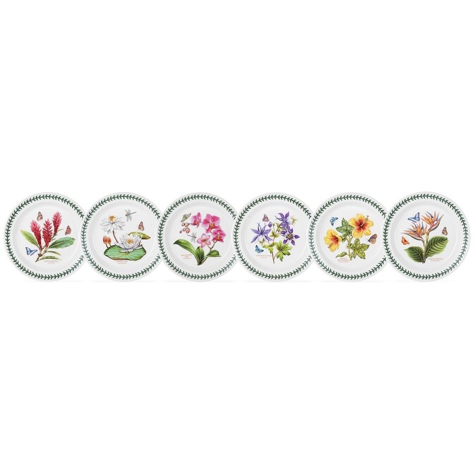 Portmeirion Exotic Botanic Garden Dinner Plate Set of 6