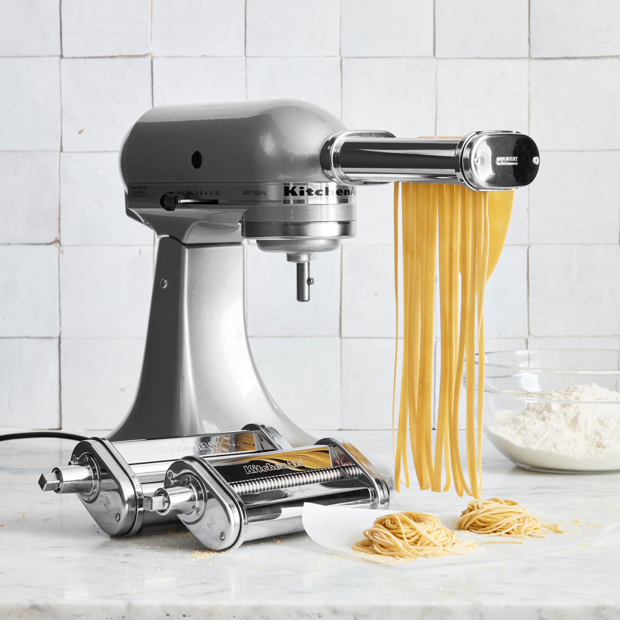 KitchenAid 3-Piece Pasta Roller and Cutter Attachment Set