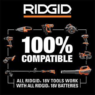 RIDGID 18V Cordless Portable Inflator (Tool Only) R87044