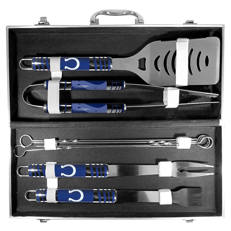 Indianapolis Colts Tailgater 8-Piece BBQ Grill Set