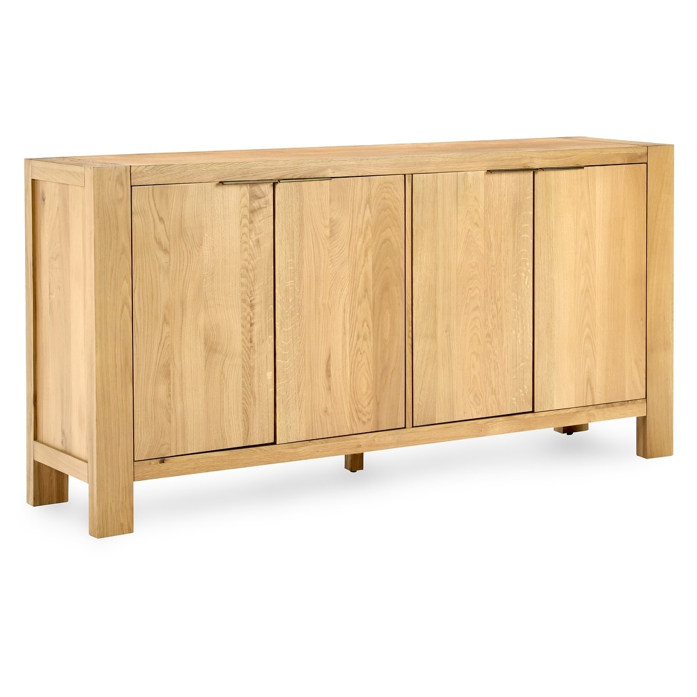 Parsons Four Door Sideboard by Kosas Home   72Wx18Dx36H